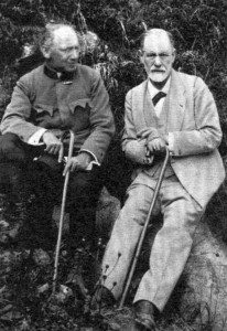 Freud en Ferenczi (1918)